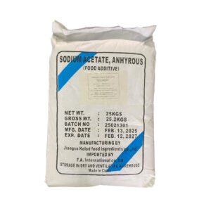 โซเดียมอะซิเตท Sodium Acetate sodium acetate